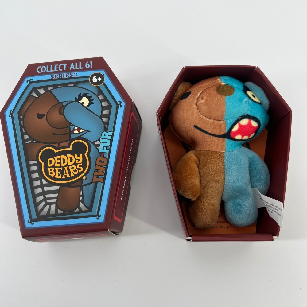 Deddy Bears Two Fur Coffin Collectible Plush‎ Toy Series 2